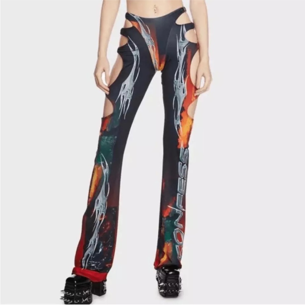Dolls Kill Confession Speed Racer pants